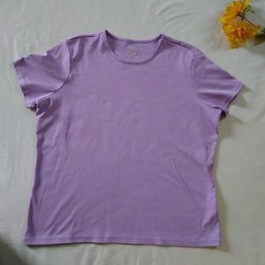 LL.Bean women's shirt lavender XL